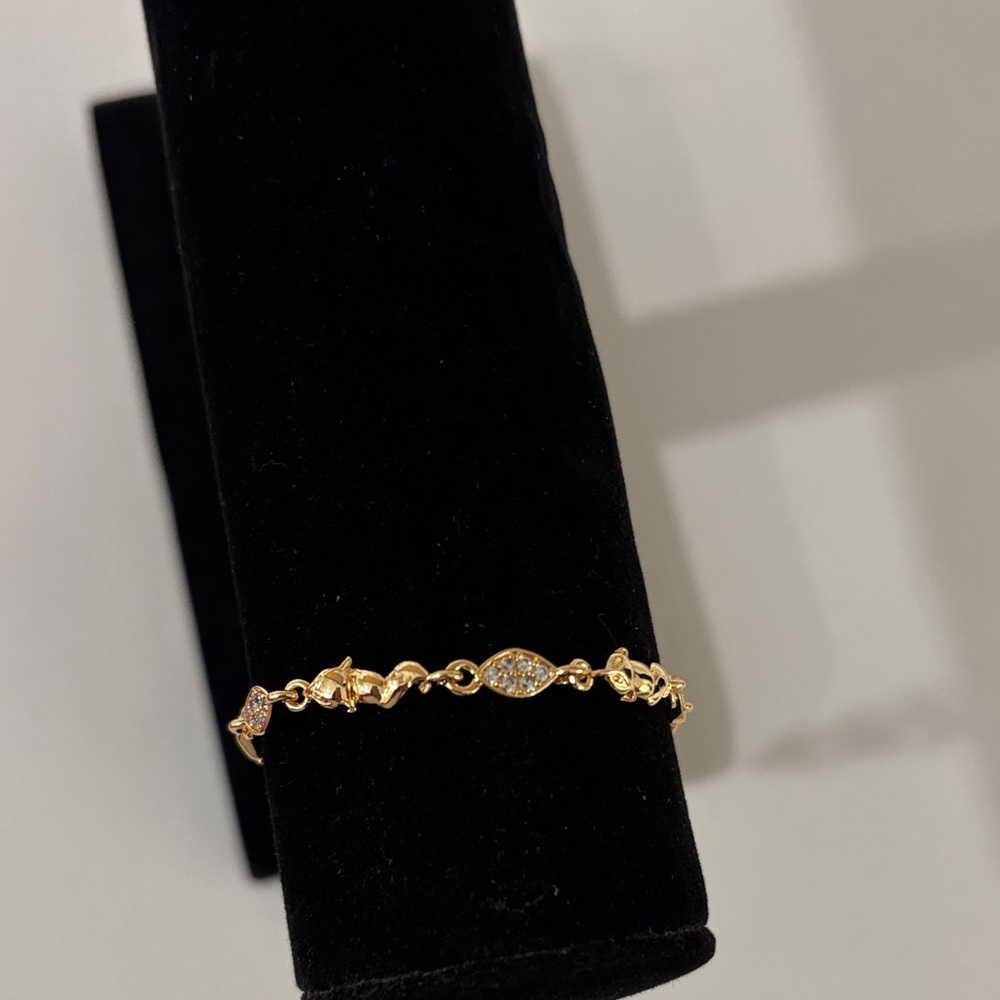 Elegant Gold Plated Bracelet